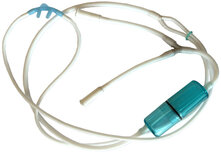 Hydrogen therapy tubing with fluid collection